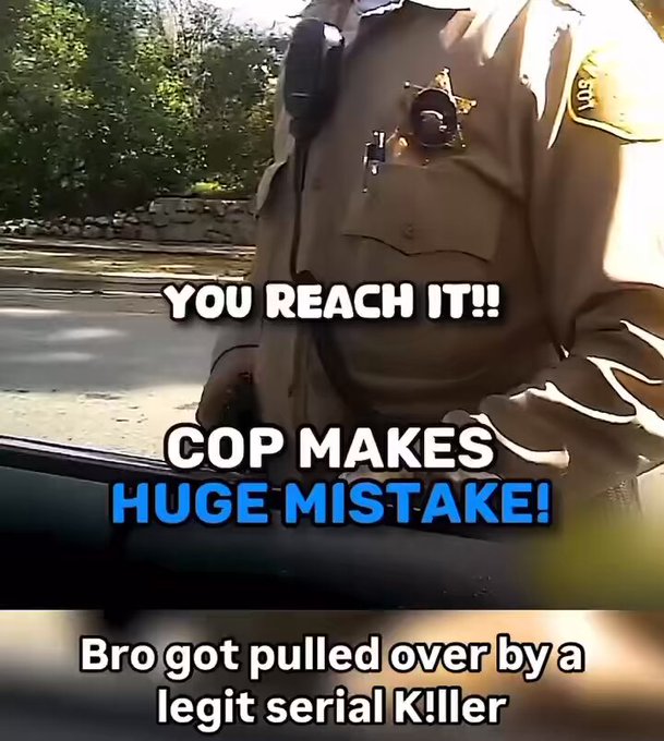 A Man Gets Pulled Over By A Serial Killer Traffic Cop