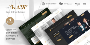 The Law – Lawyer WordPress Theme + RTL