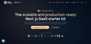 Supastarter – The scalable and production-ready Next.js SaaS starter kit