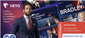 Veto – Politics, Campaign & Candidate WordPress Theme