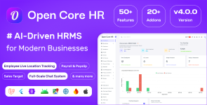 Open Core HR: Complete HRMS Platform – AI, GPS Tracking, Attendance & Chat