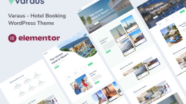 Varaus – Hotel Booking WordPress Theme