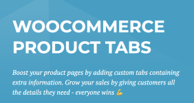 WooCommerce Product Tabs Pro