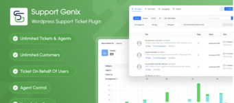 Support Genix – WordPress Support Ticket Plugin