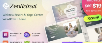 Zen Retreat – Wellness Resort, Spa & Yoga WordPress Theme