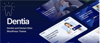 Dentia – Dentist & Dental Clinic WordPress Theme