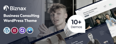 Biznax – Business Consulting WordPress Theme