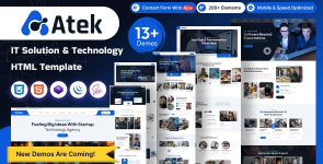 Atek – IT Solution and Technology HTML Template