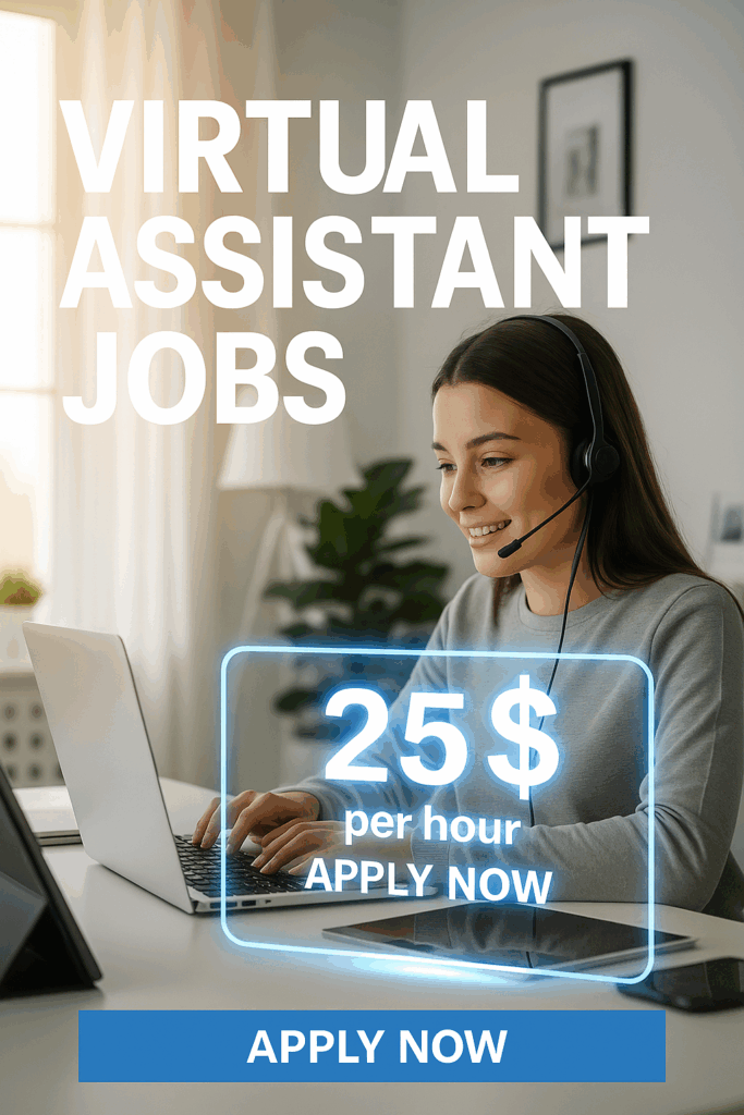 Work From Anywhere: Virtual Assistant Jobs Paying /Hour