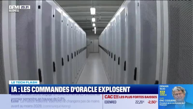 Le Tech Flash : IA, les commandes d’Oracle explosent, par Léa Benaim – 04/09