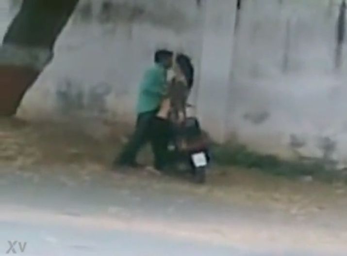 Indian Couple Having Sex By The Roadside In Public (18+)
