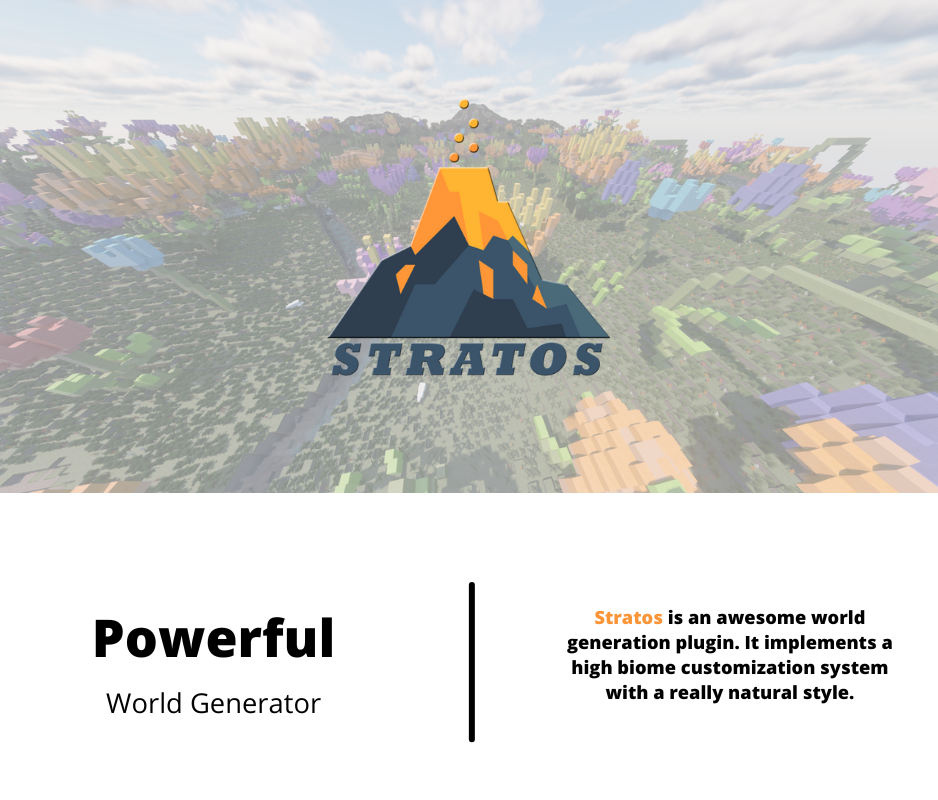 ▂▃▅▇█ Stratos | World Generator | 1.15 – 1.21 █▇▅▃▂