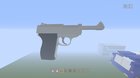 since ive made Optimus Prime alt mode in minecraft, figured i should make Megatron (Walther P38) in alt mode, just need to make the barrel, scope and