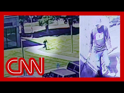 Officials share new video of Kirk shooting suspect