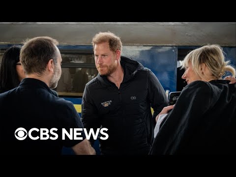 Prince Harry in Ukraine supporting wounded soldiers