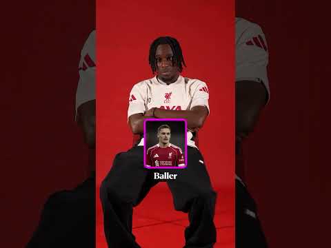 Liverpool word association with Jeremie Frimpong 🗣️