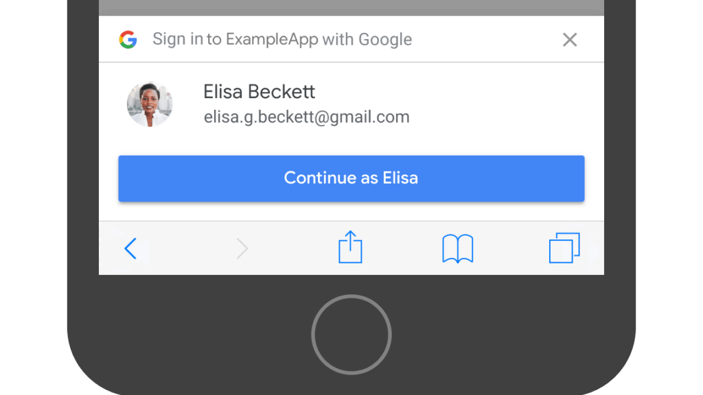 Google One Tap sign-in and sign-up