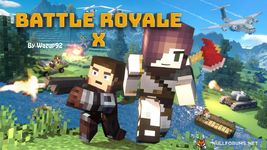 ☠ Battle Royale X ☠ ▄︻̷̿┻̿═━一 [Guns, Parachutes, Realistic Drops, Plunder mode]