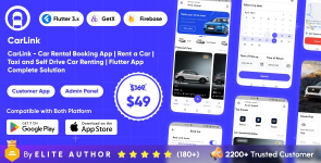 CarLink – Car Rental Booking App | Rent a Car | Taxi and Self Drive Car Renting | Complete Solution | Babiato Forums
