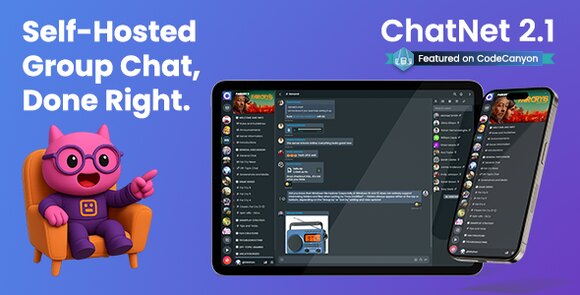 ChatNet v2.1 Nulled – PHP Chat Room & Private Chat Script